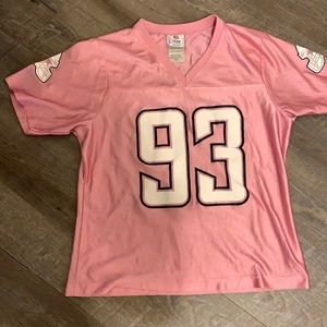 Pink NFL jersey: Chargers